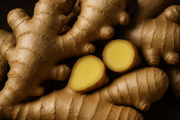 ginger root hyper realistic