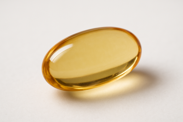 vitamin d3 capsule hyper realistic